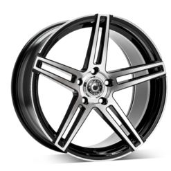 WRATH WF1 19x9,5 ET40 5x112 GLOSS BLACK POLISHED FACE