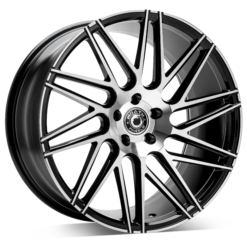 WRATH WF4 20x10 ET42 5x112 GLOSS BLACK POLISHED FACE