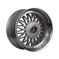 AXE EX10 18x9 ET35 5x120 SILVER & POLISHED LIP