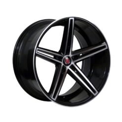AXE EX14 19x8,5 ET35 5x120 BLACK & POLISHED