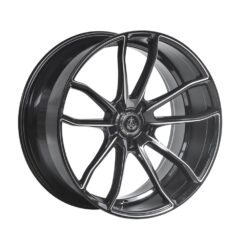 AXE EX33 22x10,5 ET25 5x130 GLOSS BLACK & CHAMFER