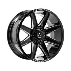 AXE AT3 20x9,5 ET15 6x139 GLOSS BLACK/MILLED EDGES