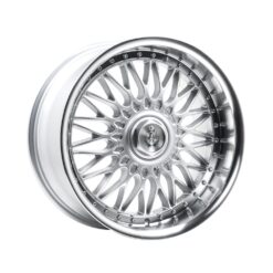 AXE EX10 18x9 ET40 5x120 SILVER & POLISHED LIP