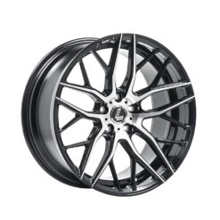 LENSO CQA 19x8,5 ET45 5x112 BLACK & POLISHED