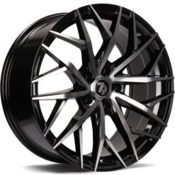 79Wheels SV-C 19x8,5 ET30 5x112 GLOSS BLACK POLISHED FACE