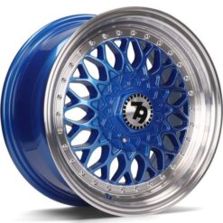 79Wheels SV-E 17x7,5 ET35 5x112/120 BLUE POLISHED LIP