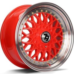 79Wheels SV-E 17x8 ET35 5x112/120 RED POLISHED LIP