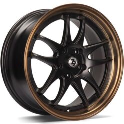 79Wheels SV-I 16x7 ET35 5x112 MATT BLACK BRONZE LIP