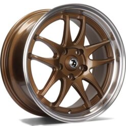 79Wheels SV-I 17x8 ET35 5x112 BRONZE POLISHED LIP