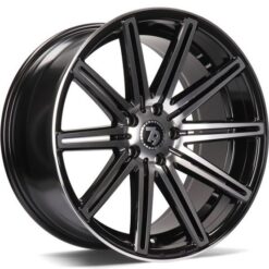 79Wheels SV-M 19x9,5 ET38 5x112 BLACK POLISHED FACE