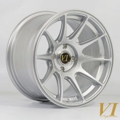 Alternative view of 6Performance BDR 15x8,25 ET0 4x100 Silver