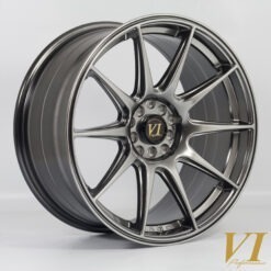 Alternative view of 6Performance BDR 18x8,75 ET30 5x114,3|5x100 HBlack
