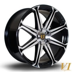 Alternative view of 6Performance Raptor 20x9 ET38 5x120 PFBlack