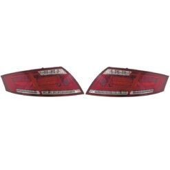 Farolins LED Audi TT 8J Cristal/Vermelho
