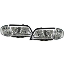 Faróis Mercedes Classe C W202 Cristal