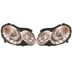 Faróis LED Mercedes CLK W209 Cromado