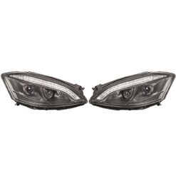 Faróis Xénon Mercedes Classe S W221 Negro