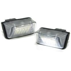 Luz Matrícula LED Citroën + Peugeot