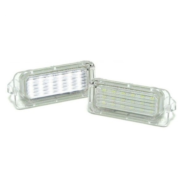Luz Matrícula LED Ford Fiesta + Focus + Mondeo