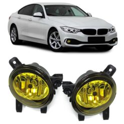 Faróis Nevoeiro BMW Série 1 + Série 3 + Série 4 Amarelo