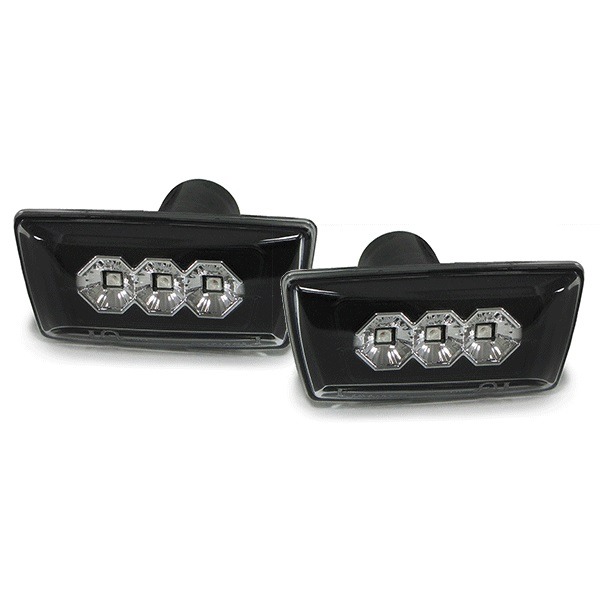 Piscas Laterais LED Opel Negro