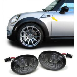 Piscas Laterais LED Mini Escurecido