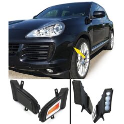 Piscas Laterais LED Porsche Cayenne Escurecido