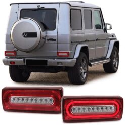 Farolins com Lightbar Mercedes Classe G W463