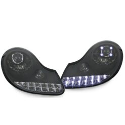 Faróis LED Porsche Boxster + 911 996 Negro