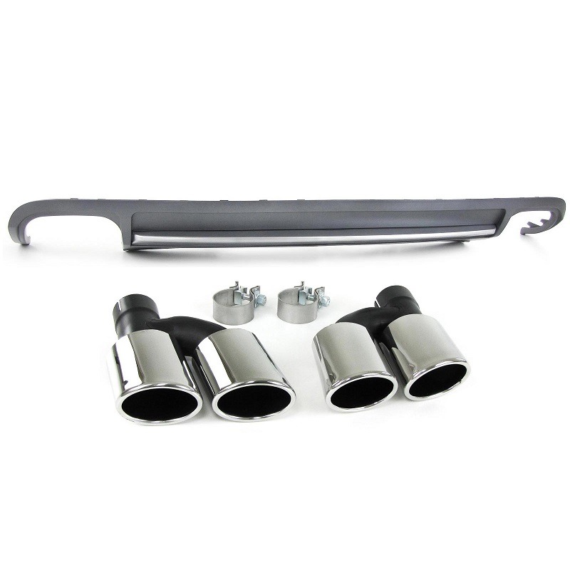 Kit Difusor Traseiro Audi A4 B8