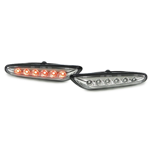 Piscas Laterais LED BMW Cromado