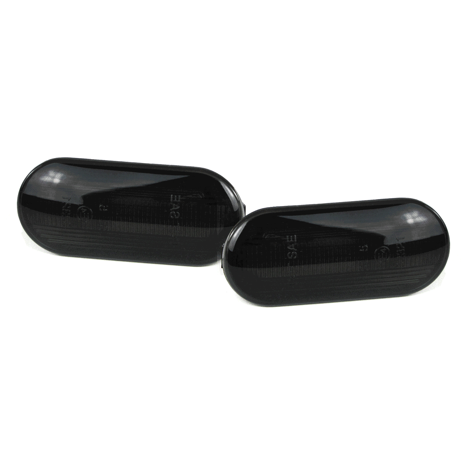 Piscas Laterais Dinâmicos LED Ford (diversos modelos) Preto