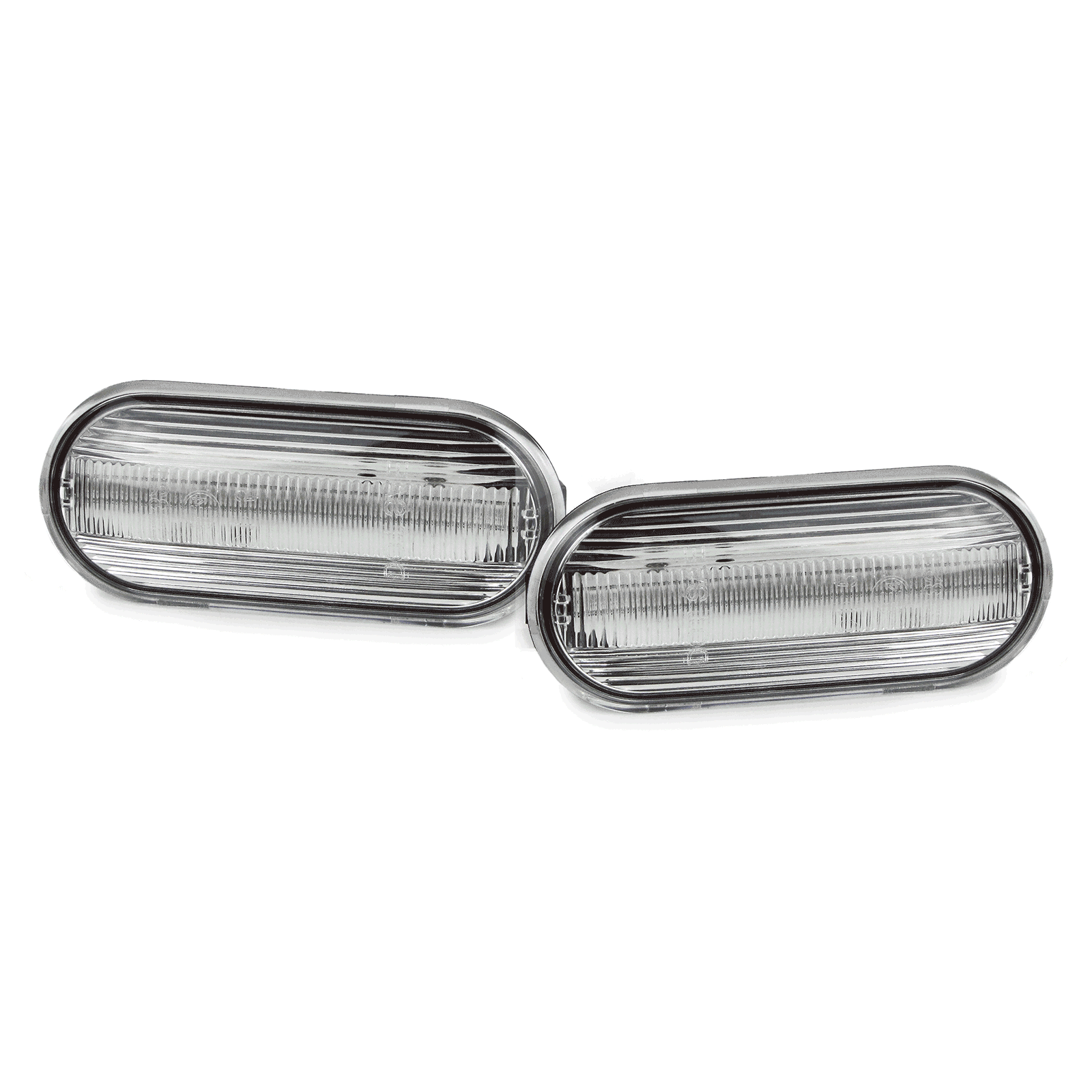 Piscas Laterais Dinâmicos LED Seat (diversos modelos) Cristal
