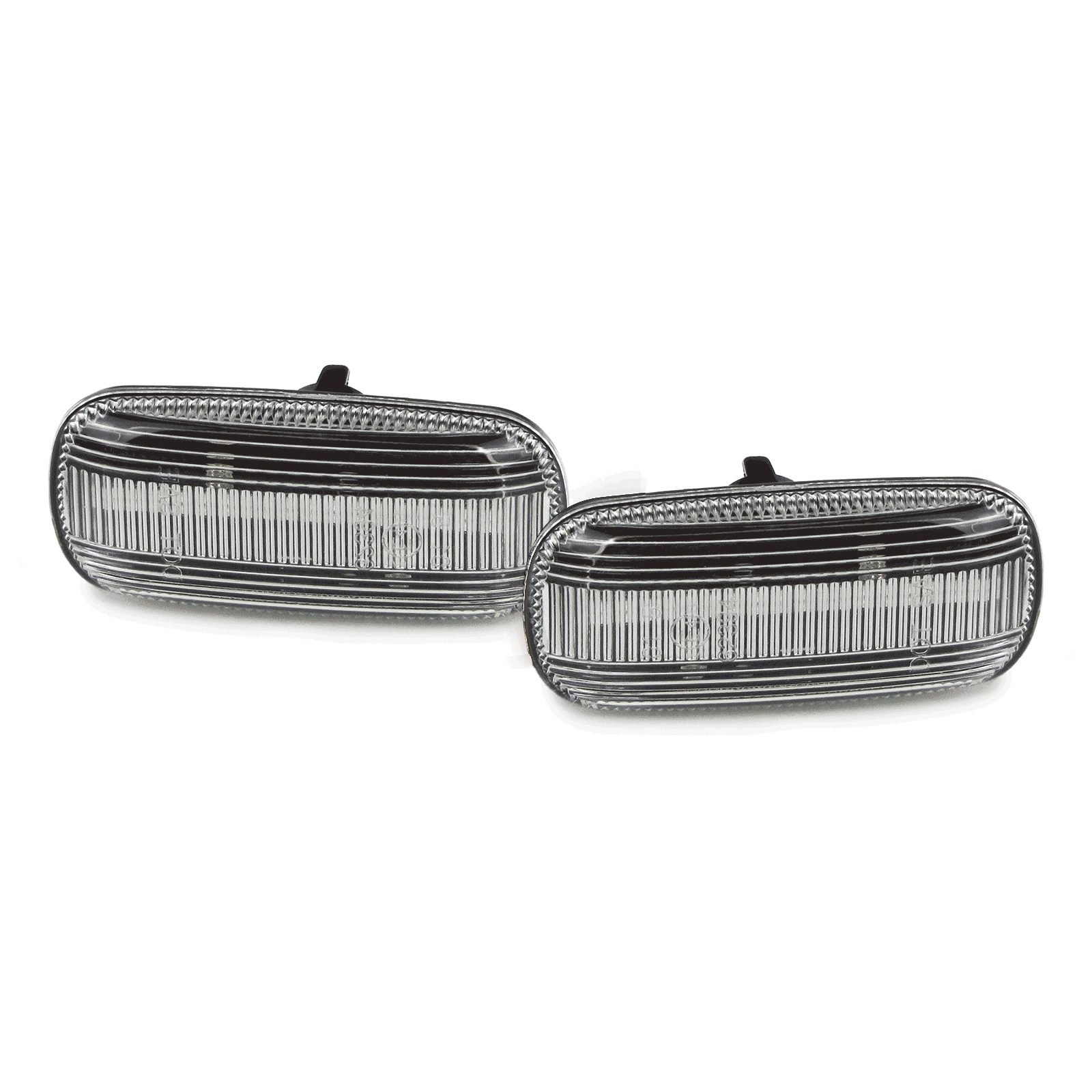 Piscas Laterais Dinâmicos LED Audi (diversos modelos) Cristal