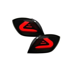 Farolins com Lightbar Opel Astra H GTC Escurecido