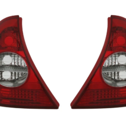 Farolins Renault Clio 2 Vermelho/Cristal