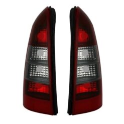 Farolins Opel Astra G Caravan Escurecido/Vermelho
