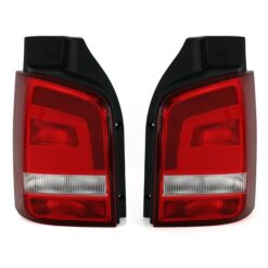 Farolins Volkswagen T5 Vermelho/Cristal