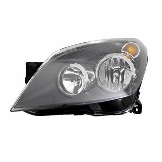 Farol Opel Astra H Negro