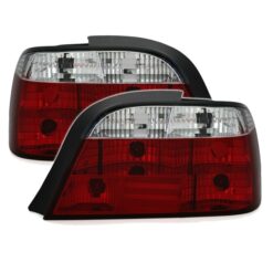 Farolins BMW Série 7 E38 Cristal/Vermelho