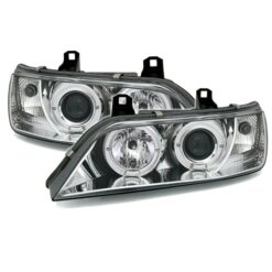 Faróis com Angel Eyes CCFL BMW Z3 Cromado