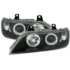 Faróis com Angel Eyes CCFL BMW Z3 Negro