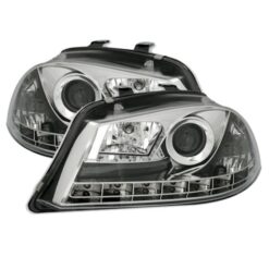 Faróis LED Seat Ibiza 6L Cromado