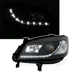 Faróis LED Opel Zafira A Negro
