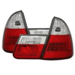 Farolins LED BMW Série 3 E46 Touring Cristal/Vermelho