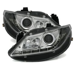 Faróis LED Seat Ibiza 6J Cromado