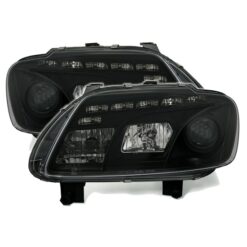 Faróis LED Volkswagen Touran 1T Negro