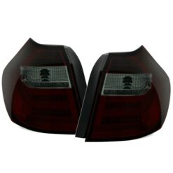 Farolins LED BMW Série 1 E81/E87 04-07 Vermelho/Escurecido