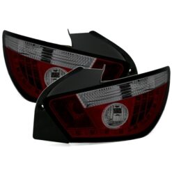 Farolins Seat Ibiza 6J Vermelho/Escurecido
