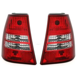 Farolins Volkswagen Golf 4 + Bora Cristal/Vermelho Variante